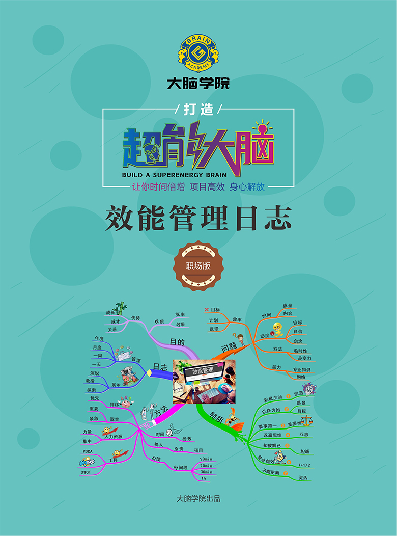 创谷大脑学院《效能管理日志》封面1 ORd6e4