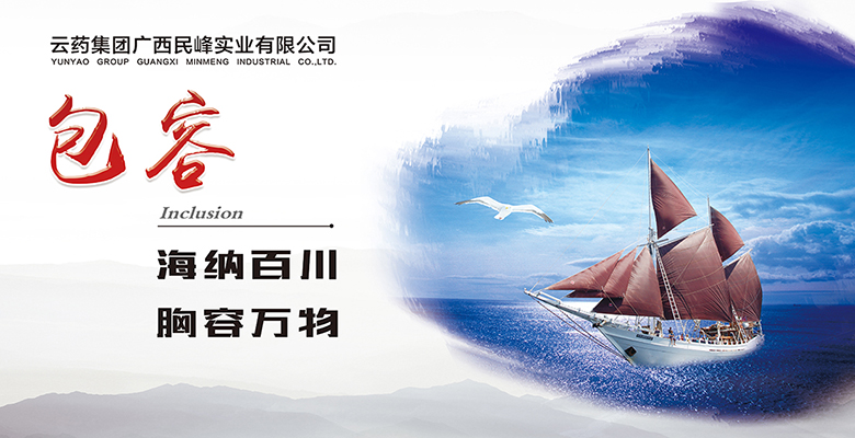 广西民峰实业有限公司企业文化展板