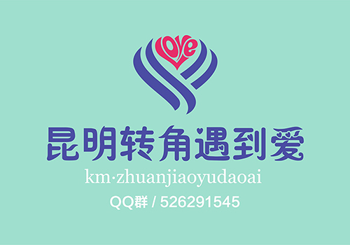 昆明转角遇到爱群LOGO-野峰作品集