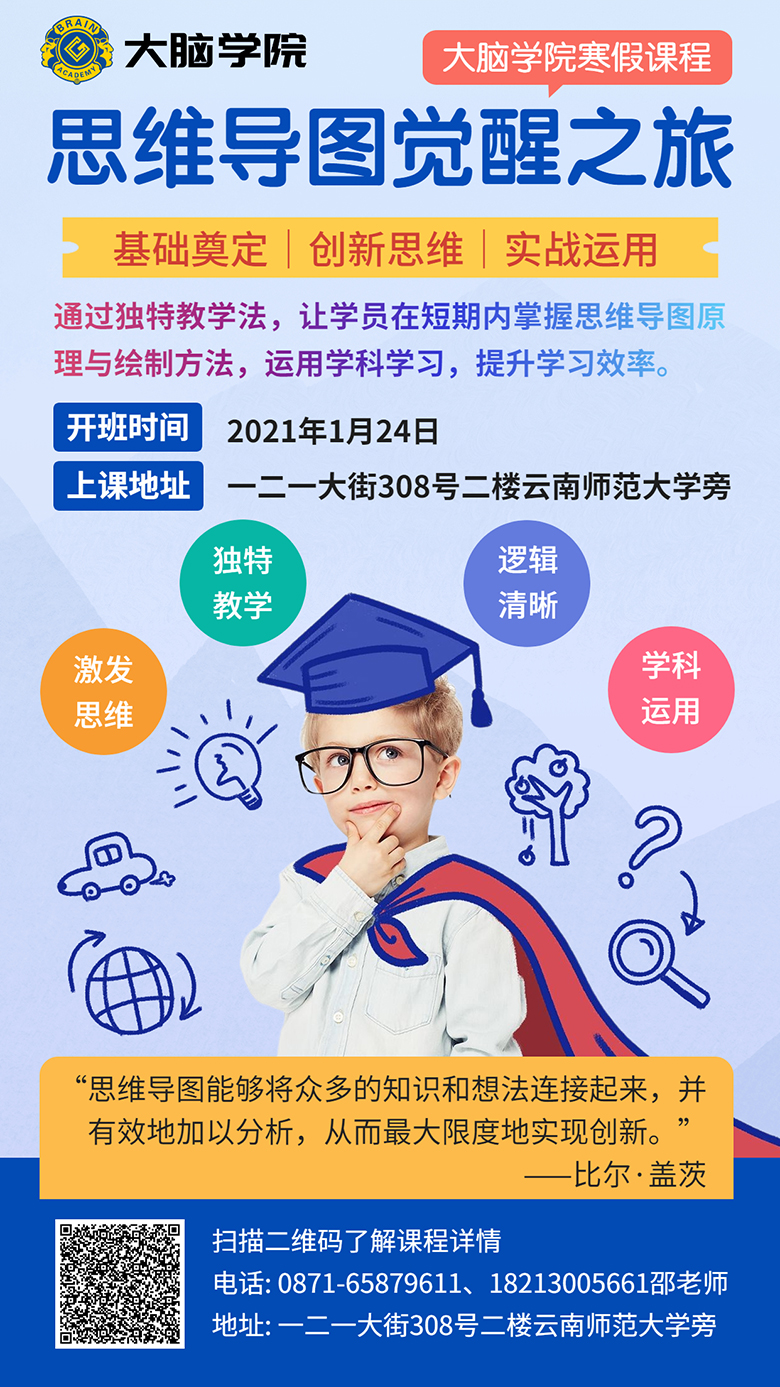 大脑学院思维导图觉醒之旅 Tl54Lv
